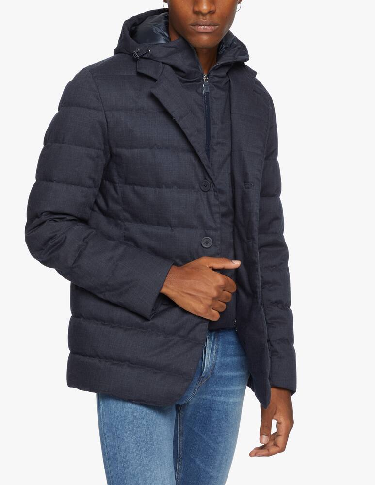 rinascente Herno Technical flannel blazer