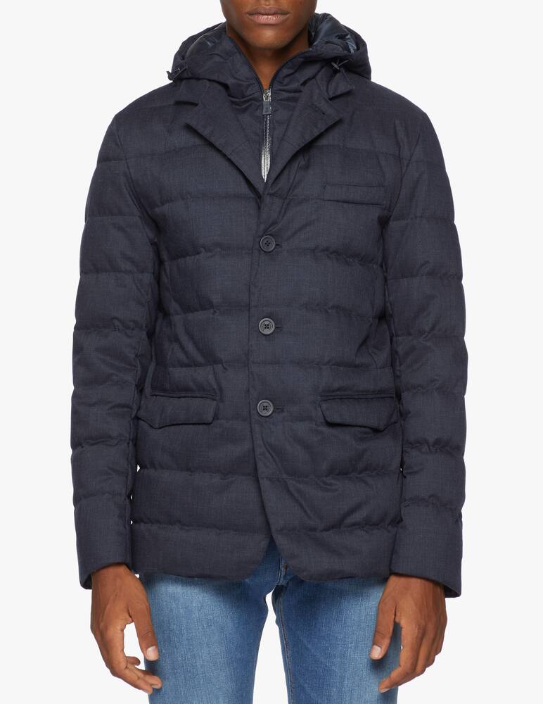 rinascente Herno Technical flannel blazer