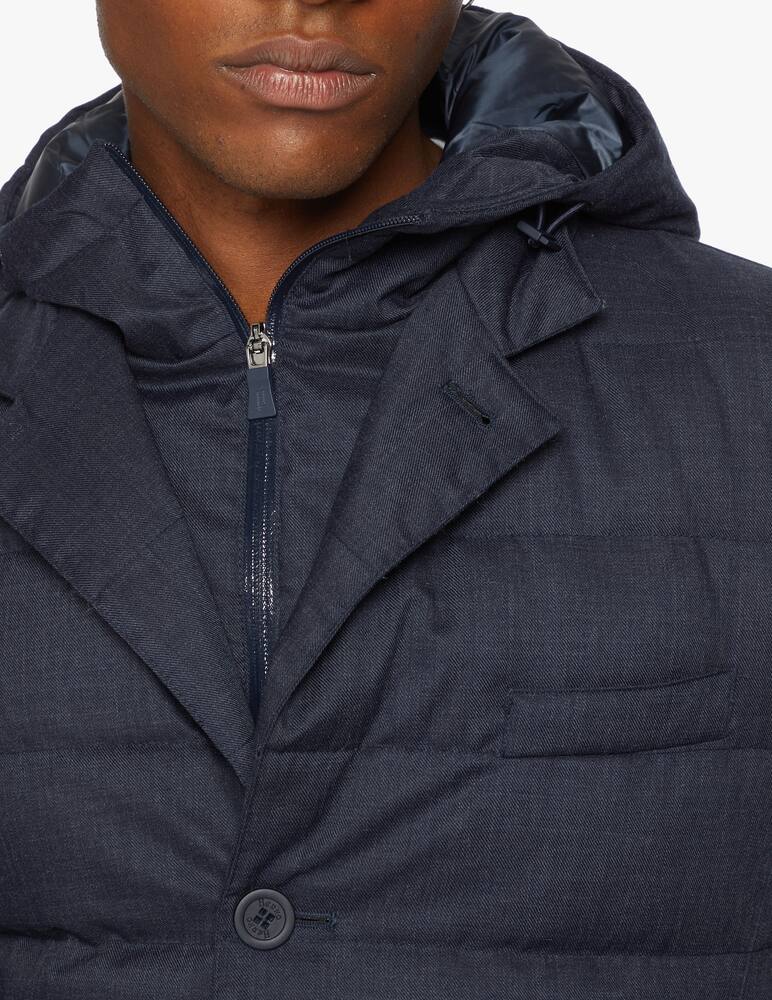 rinascente Herno Technical flannel blazer