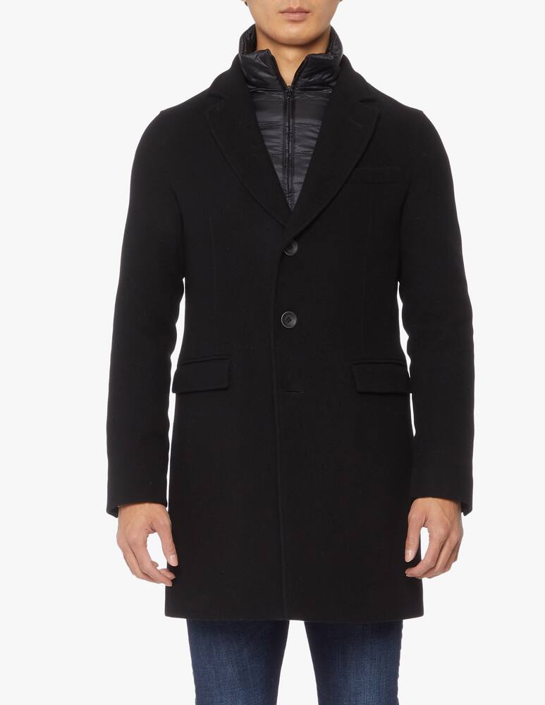 rinascente Herno Diagonal wool coat
