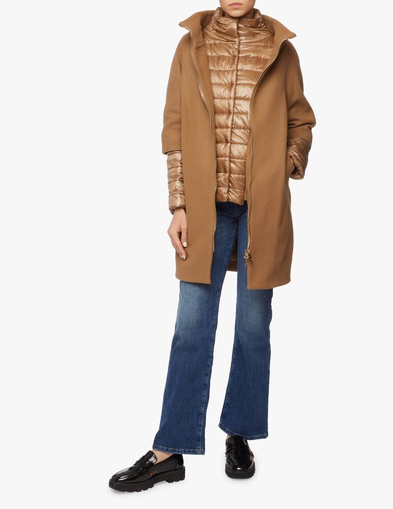 rinascente Herno Piumino con zip - Marrone