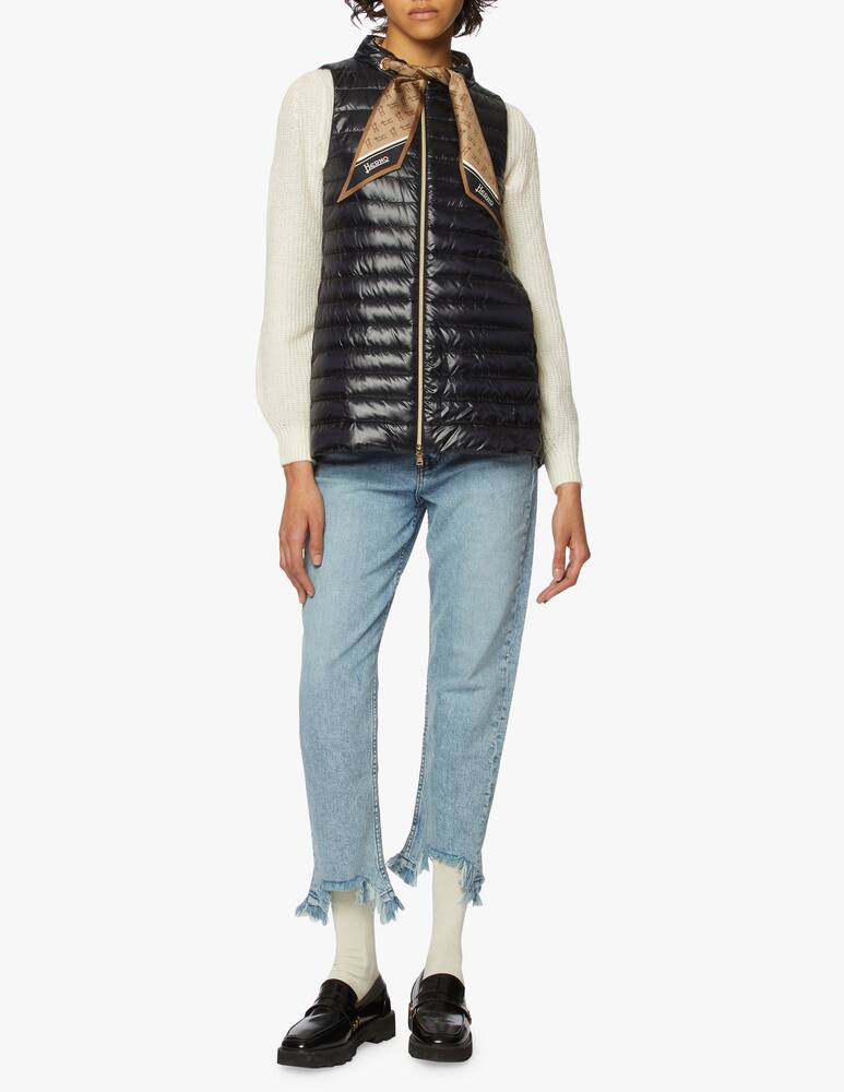 rinascente Herno Gilet foulard