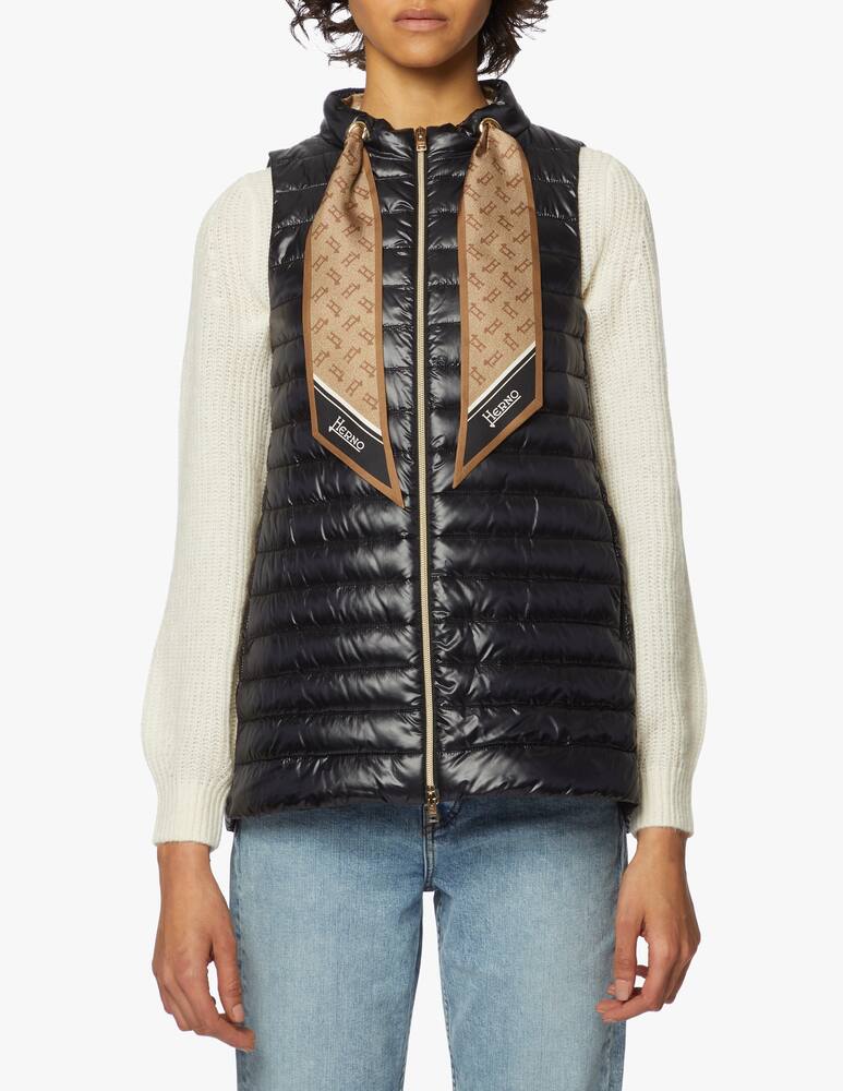 Herno Gilet foulard - immagine 4