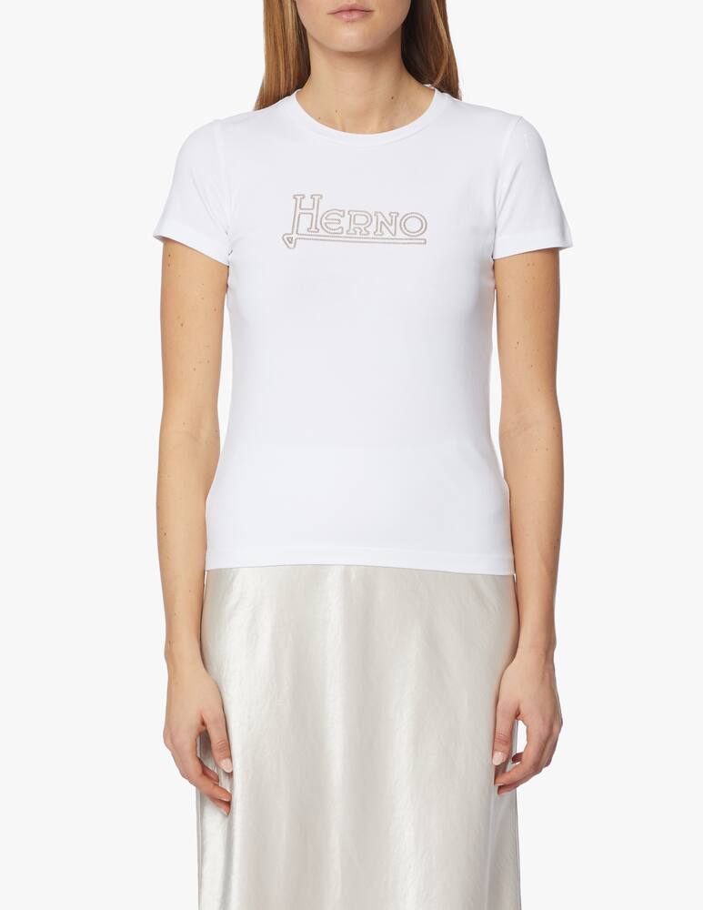 rinascente Herno T-shirt in cotone con logo 