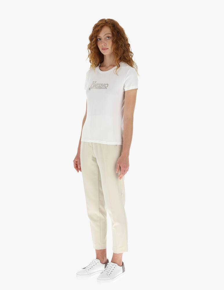 rinascente Herno T-shirt in cotone con logo 