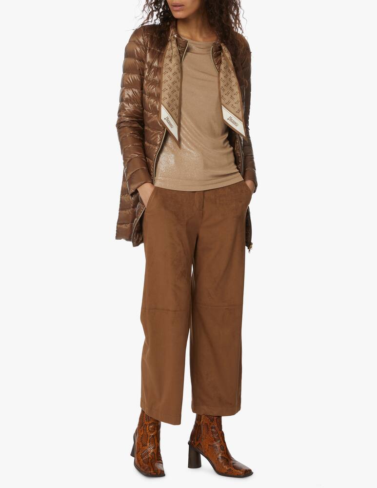 Herno Piumino con foulard a-shape - immagine 2 Herno Piumino con foulard a-shape - immagine 2