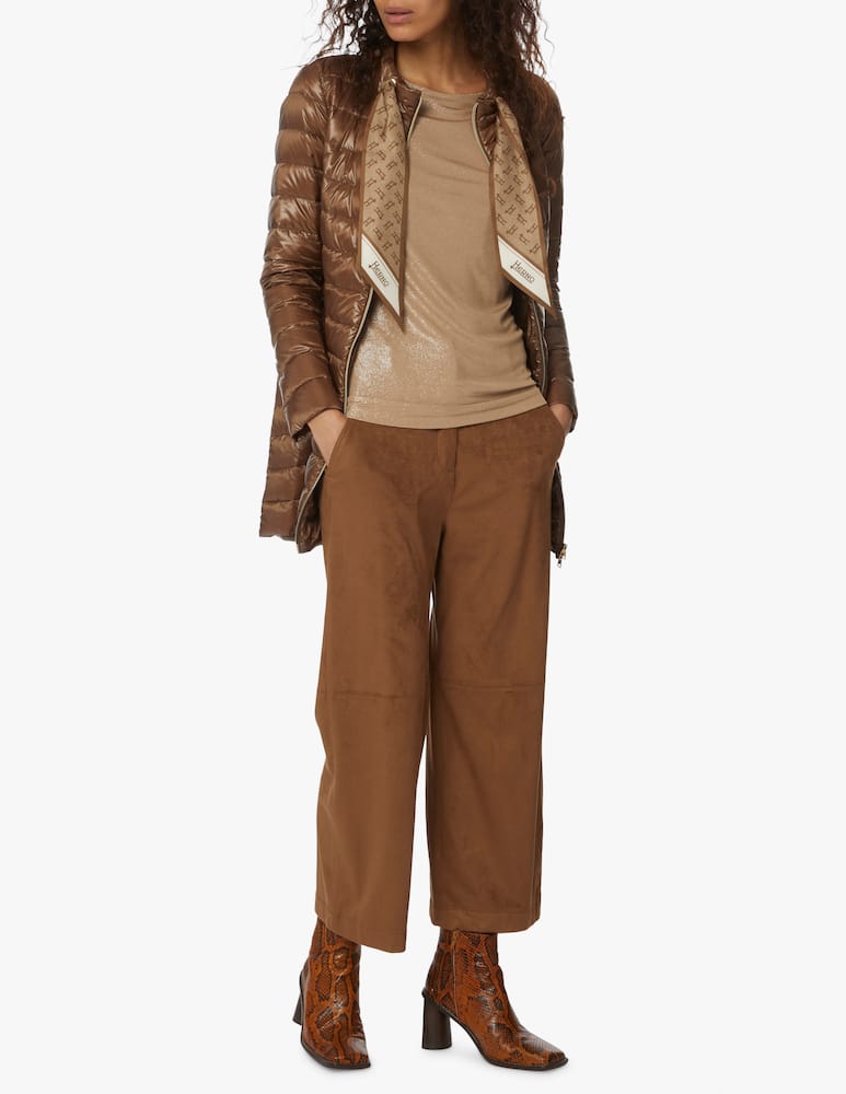 rinascente Herno A-shape foulard coat