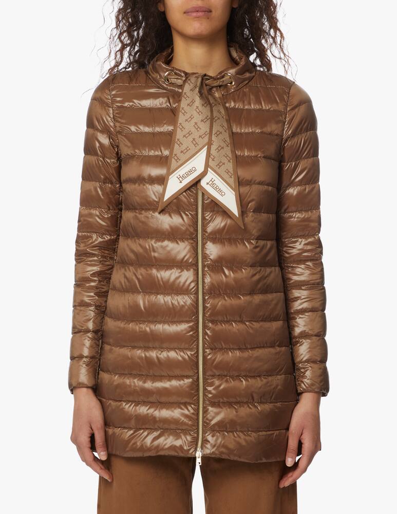 rinascente Herno A-shape foulard coat