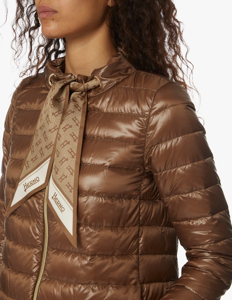 rinascente Herno A-shape foulard coat