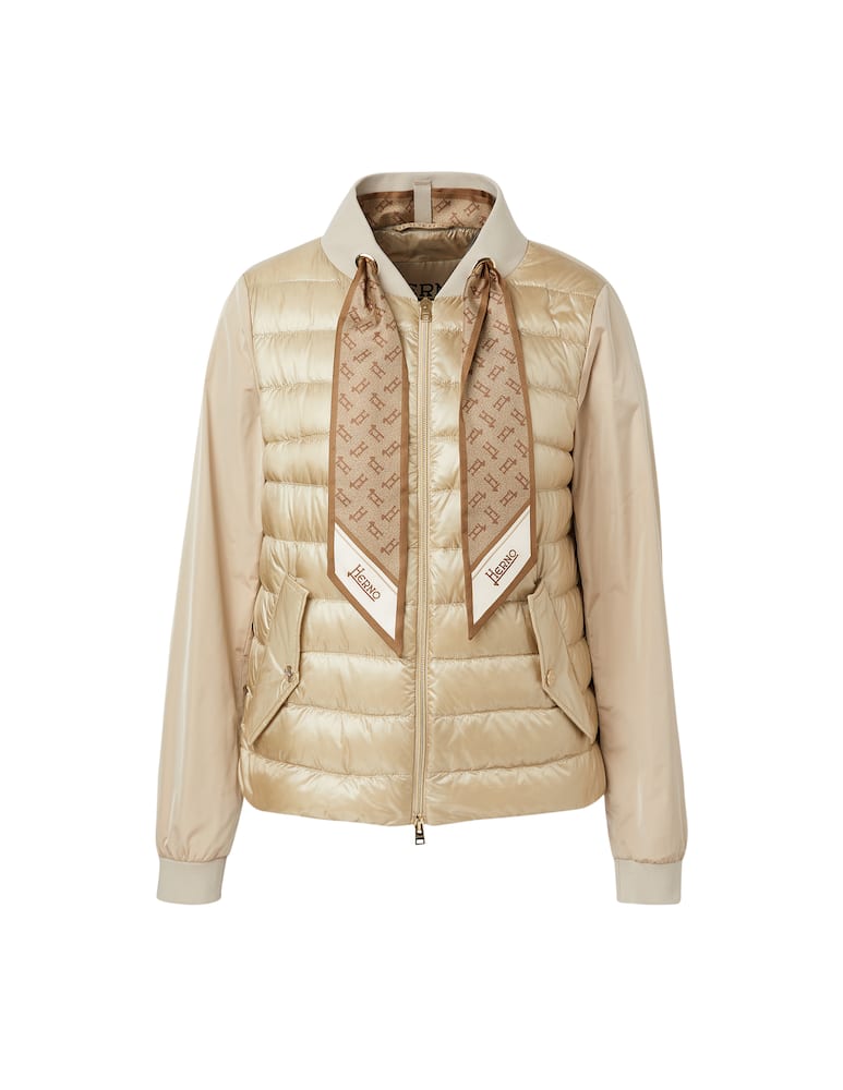 rinascente Herno Bomber foulard in taffetà