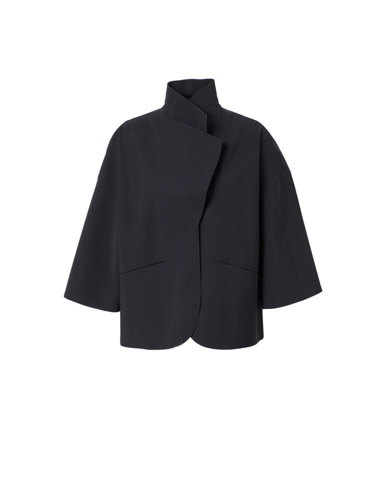 rinascente Herno Cappotto corto in tessuto scuba con spalla scesa