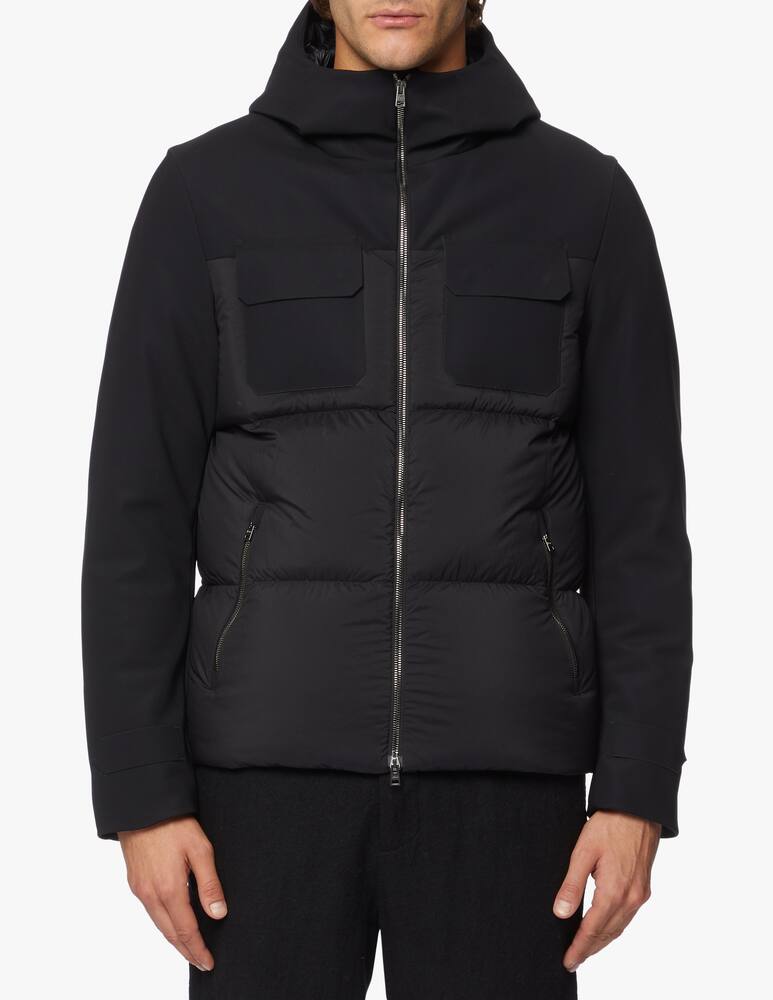 rinascente Herno Double textile bomber jacket