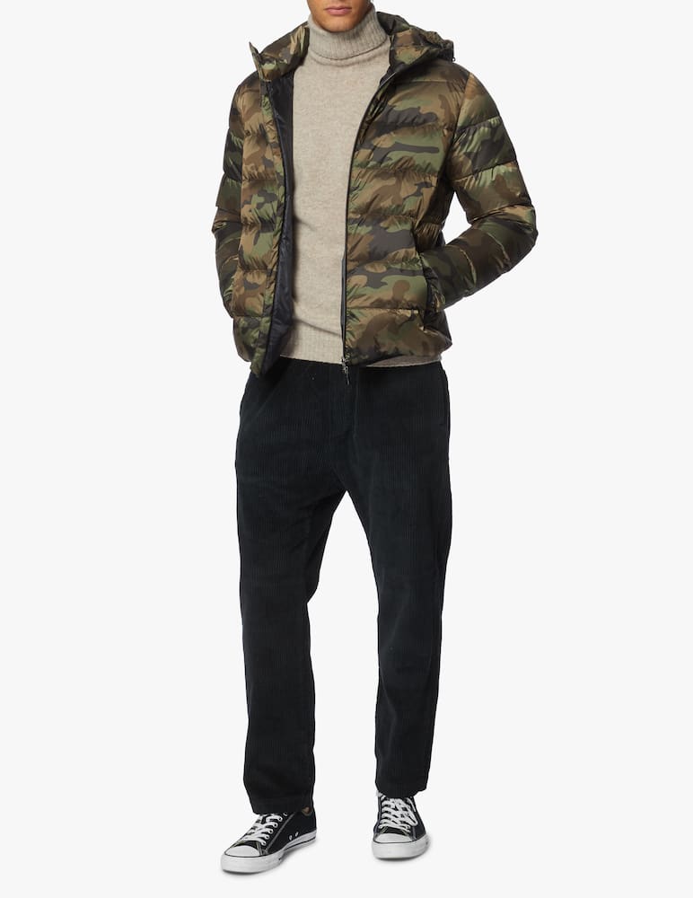 rinascente Herno Giacca bomber camo laminar
