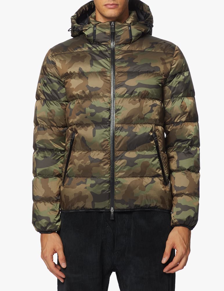 rinascente Herno Giacca bomber camo laminar