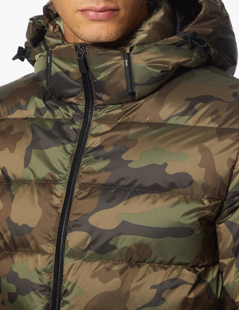 rinascente Herno Giacca bomber camo laminar