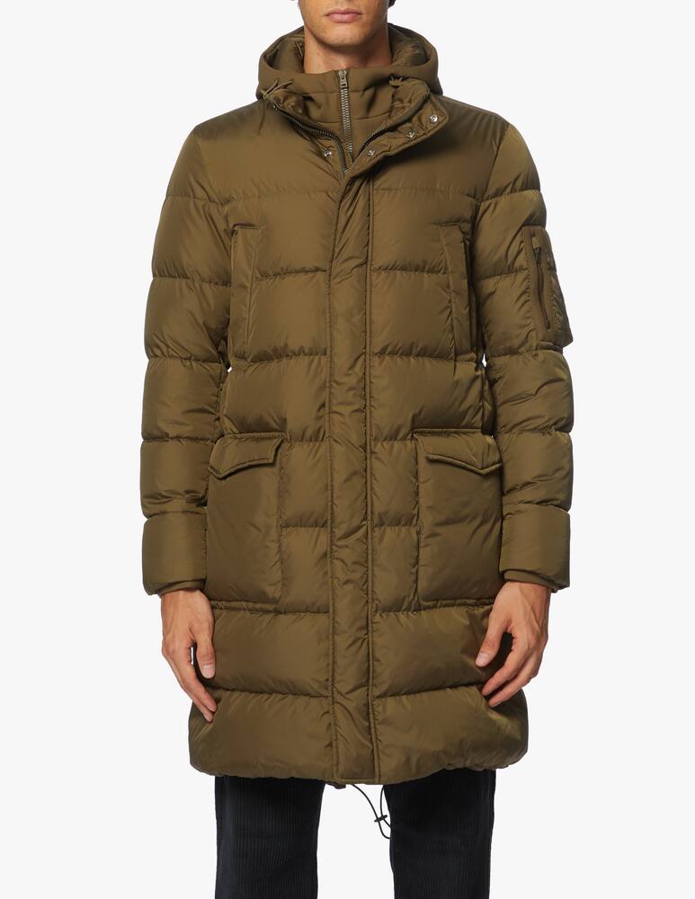 rinascente Herno Giacca parka lunga in neoprene