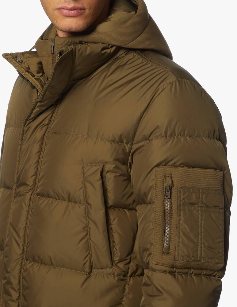 rinascente Herno Giacca parka lunga in neoprene