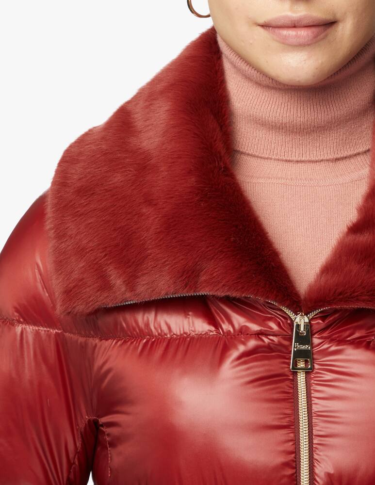 rinascente Herno Cappotto imbottito con pannello a contrasto