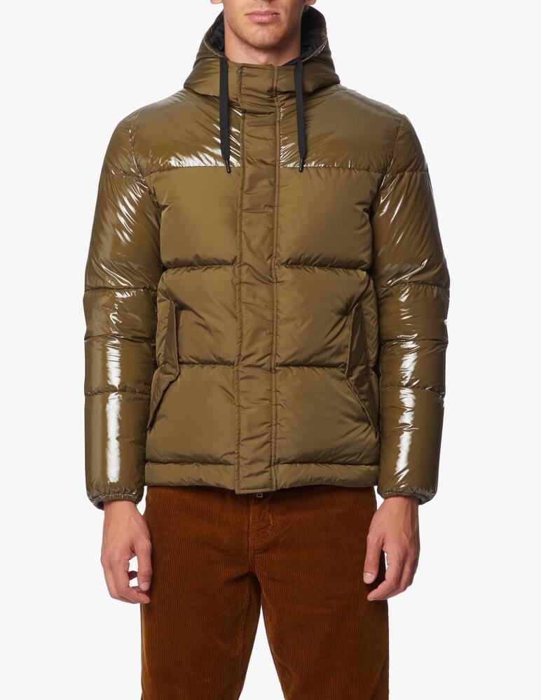 rinascente Herno Gloss nylon bomber jacket