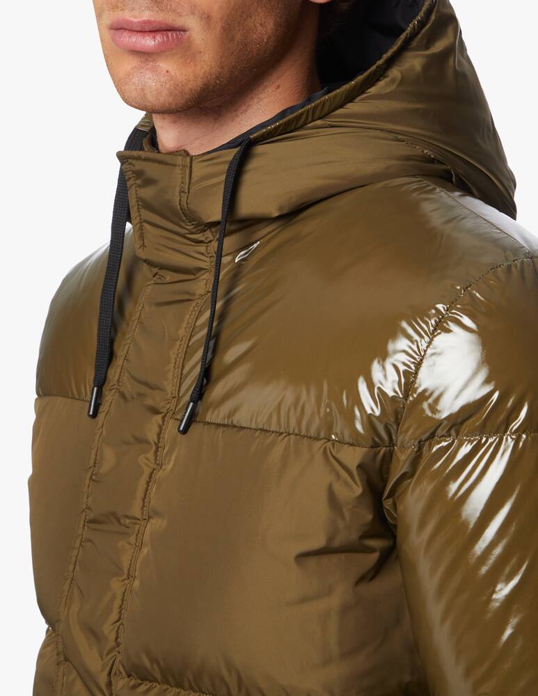 rinascente Herno Gloss nylon bomber jacket