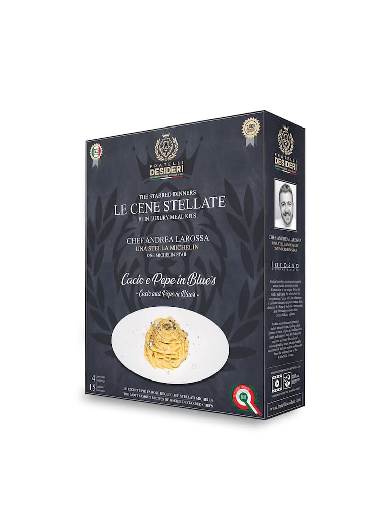 rinascente Le Cene Stellate Cacio e Pepe in Blue's