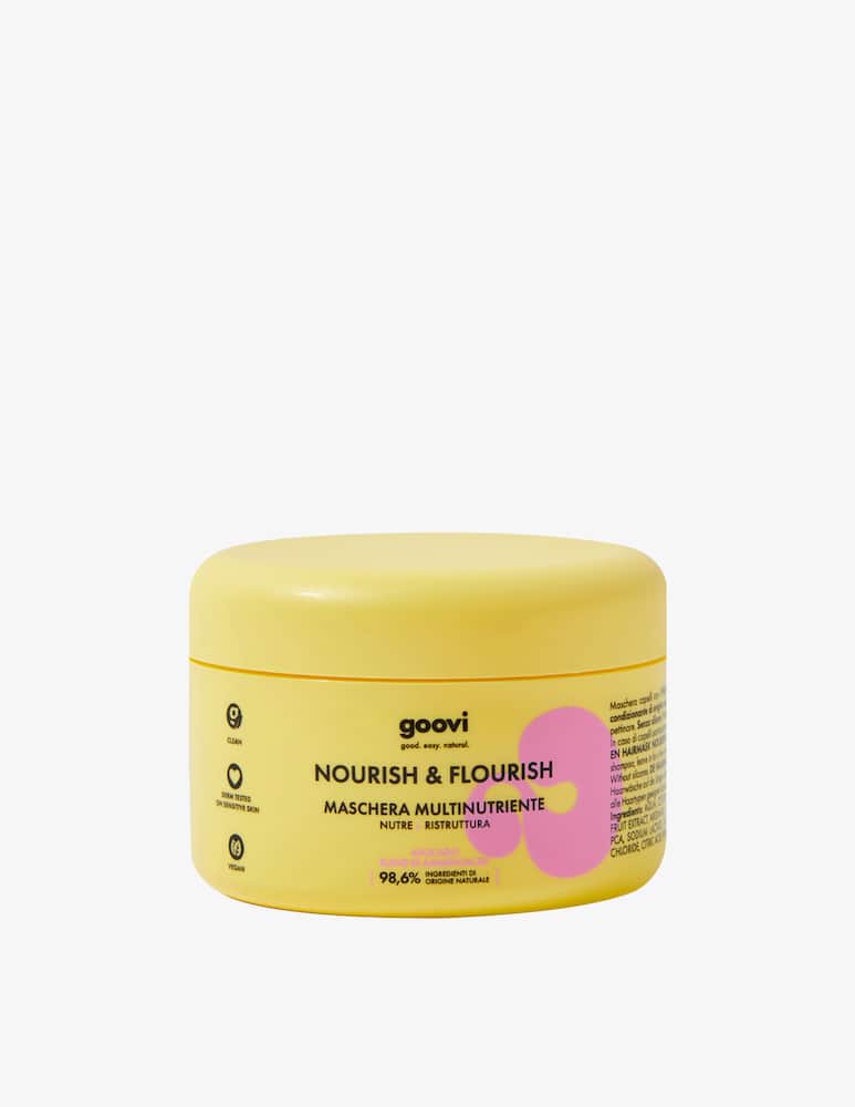 Goovi multi-nutrient hairmask - nourish & flourish - picture 1 Goovi multi-nutrient hairmask - nourish & flourish - picture 1