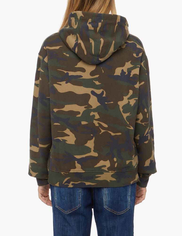 rinascente Dsquared2 Felpa con cappuccio Camouflage Icon