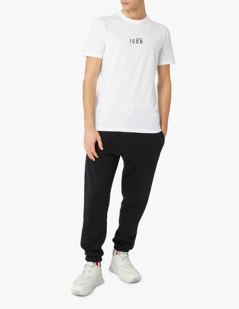 rinascente Dsquared2 Maglietta girocollo mini icon - bianco