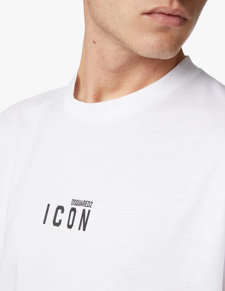 rinascente Dsquared2 Maglietta girocollo mini icon - bianco