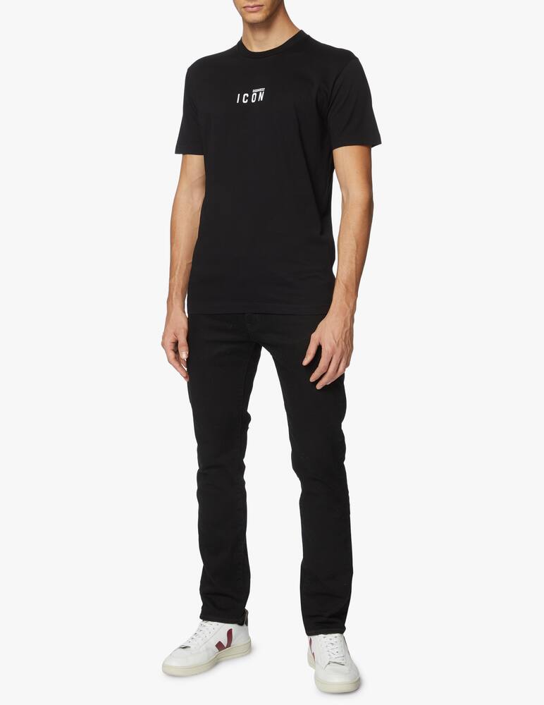 Dsquared2 Mini icon t-shirt - black - picture 2 Dsquared2 Mini icon t-shirt - black - picture 2