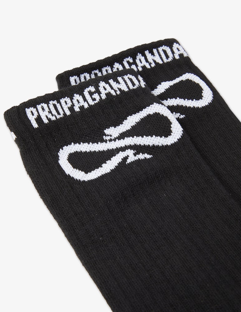 rinascente Propaganda Calzini con logo - Nero