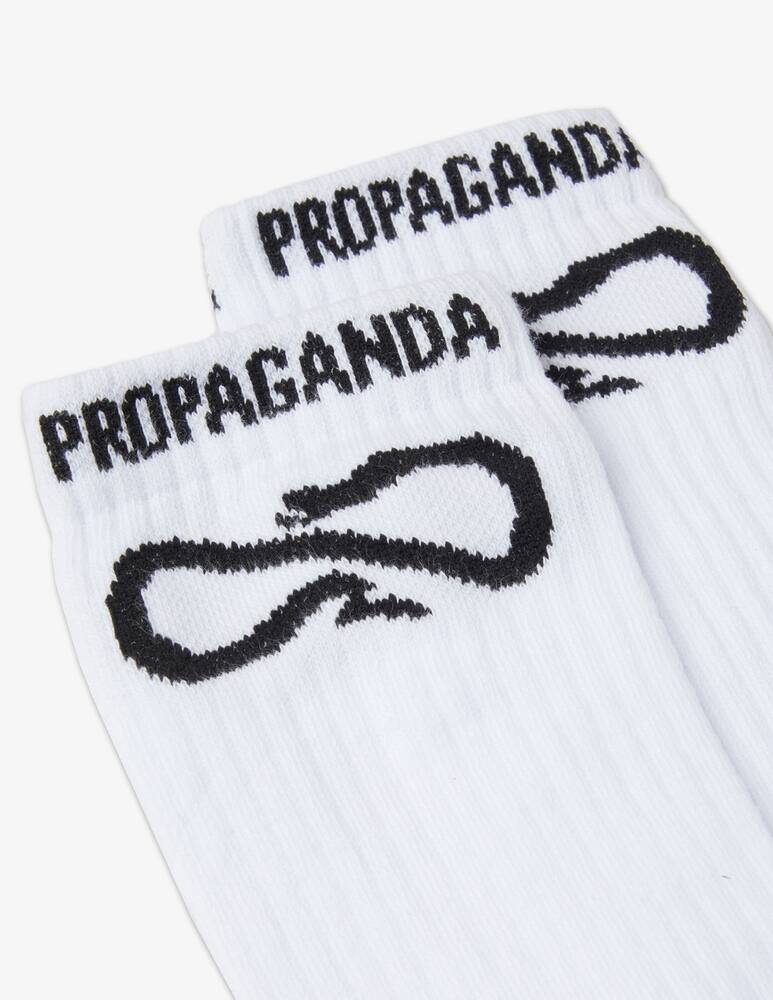 rinascente Propaganda Logo socks - White