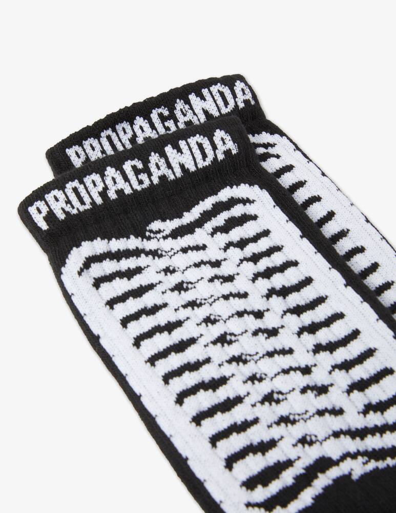 rinascente Propaganda Ribs socks - Black
