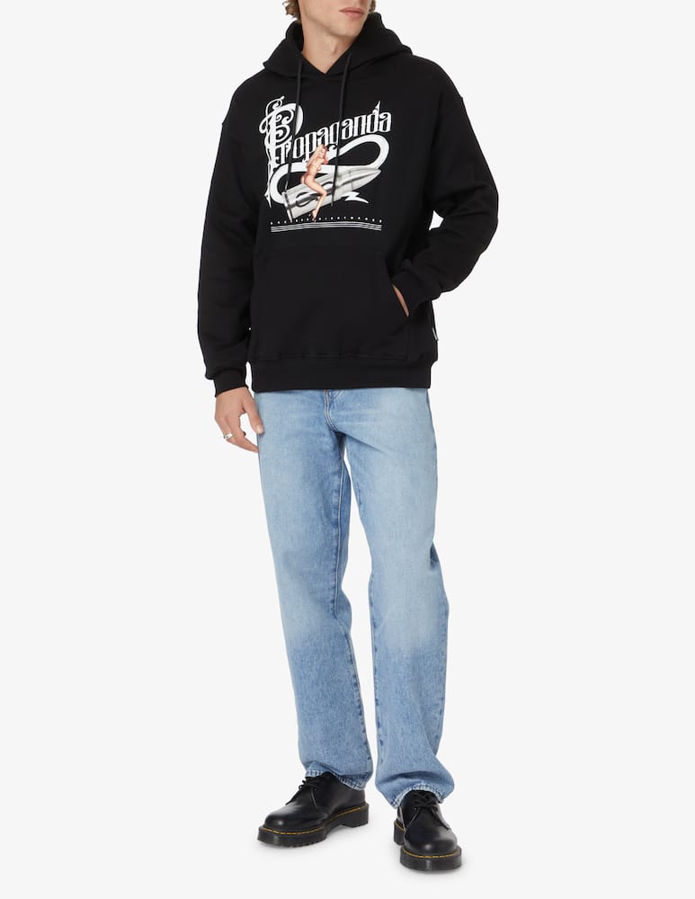 Propaganda Bullet woman hoodie - Black - picture 2 Propaganda Bullet woman hoodie - Black - picture 2