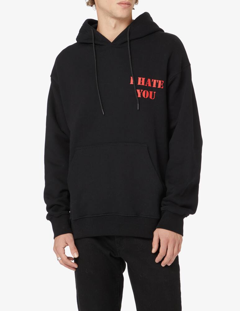 rinascente Propaganda Felpa con cappuccio terminator back - Nero