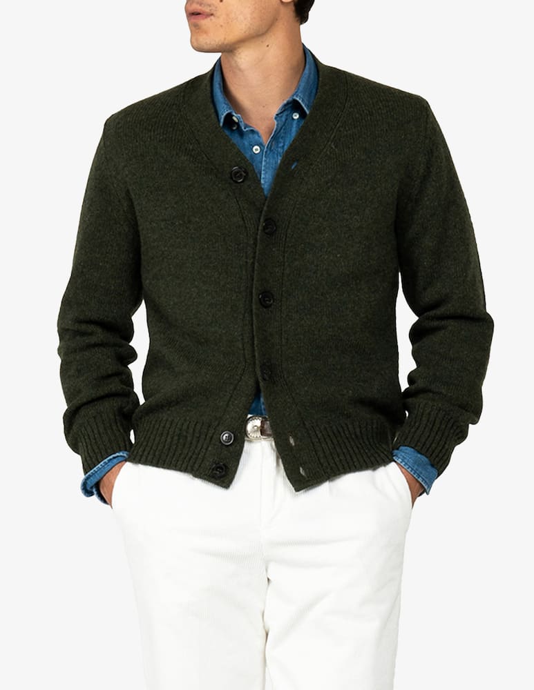 rinascente Tela Blu Shetland cardigan