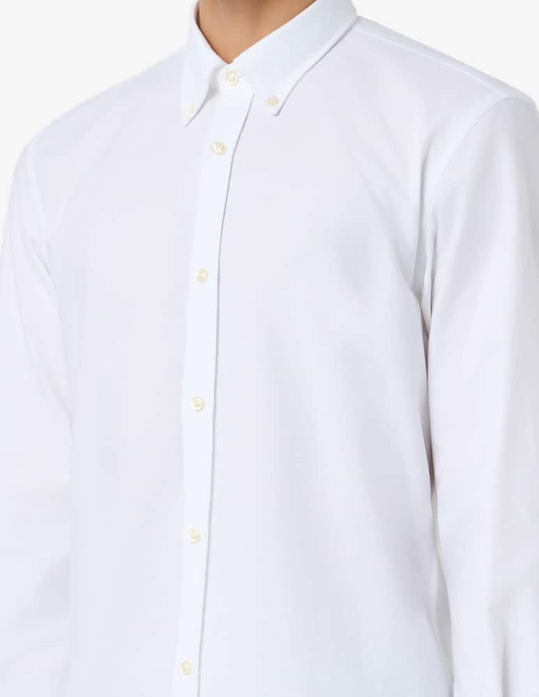 rinascente Tela Blu Camicia oxford in cotone