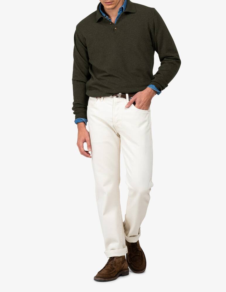 rinascente Tela Blu Polo in lambswool