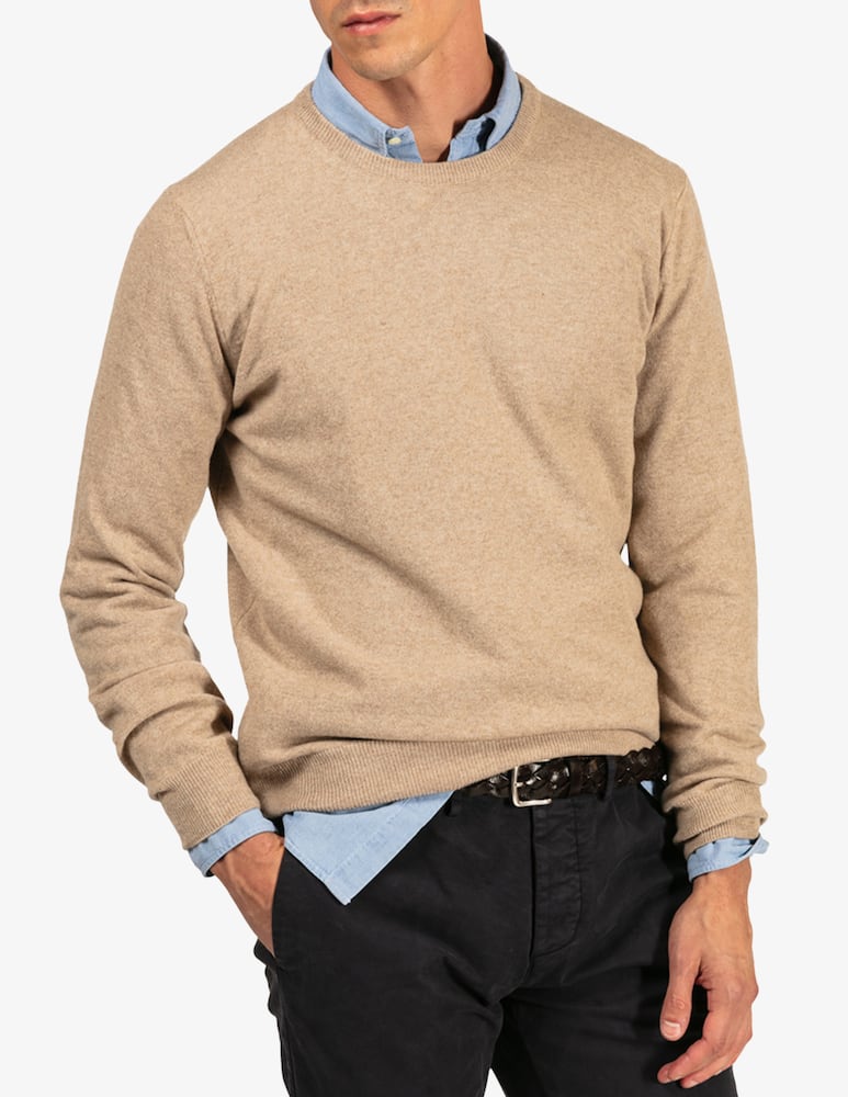 Tela Blu Crew neck cotton jumper - picture 1 Tela Blu Crew neck cotton jumper - picture 1