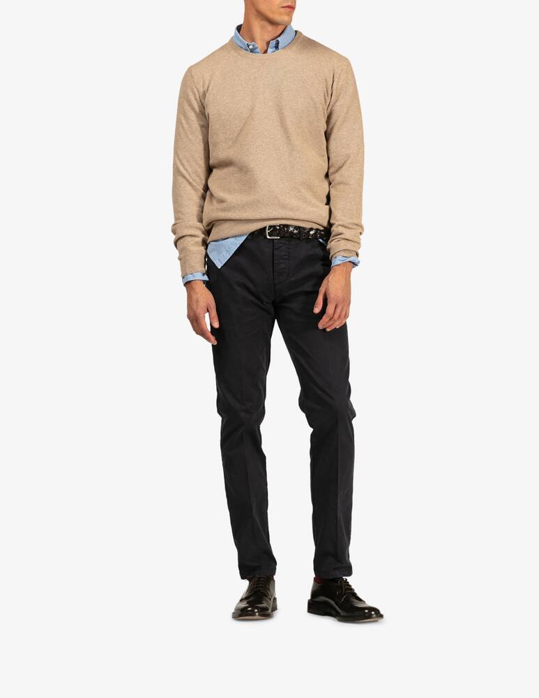 Tela Blu Crew neck cotton jumper - picture 2 Tela Blu Crew neck cotton jumper - picture 2
