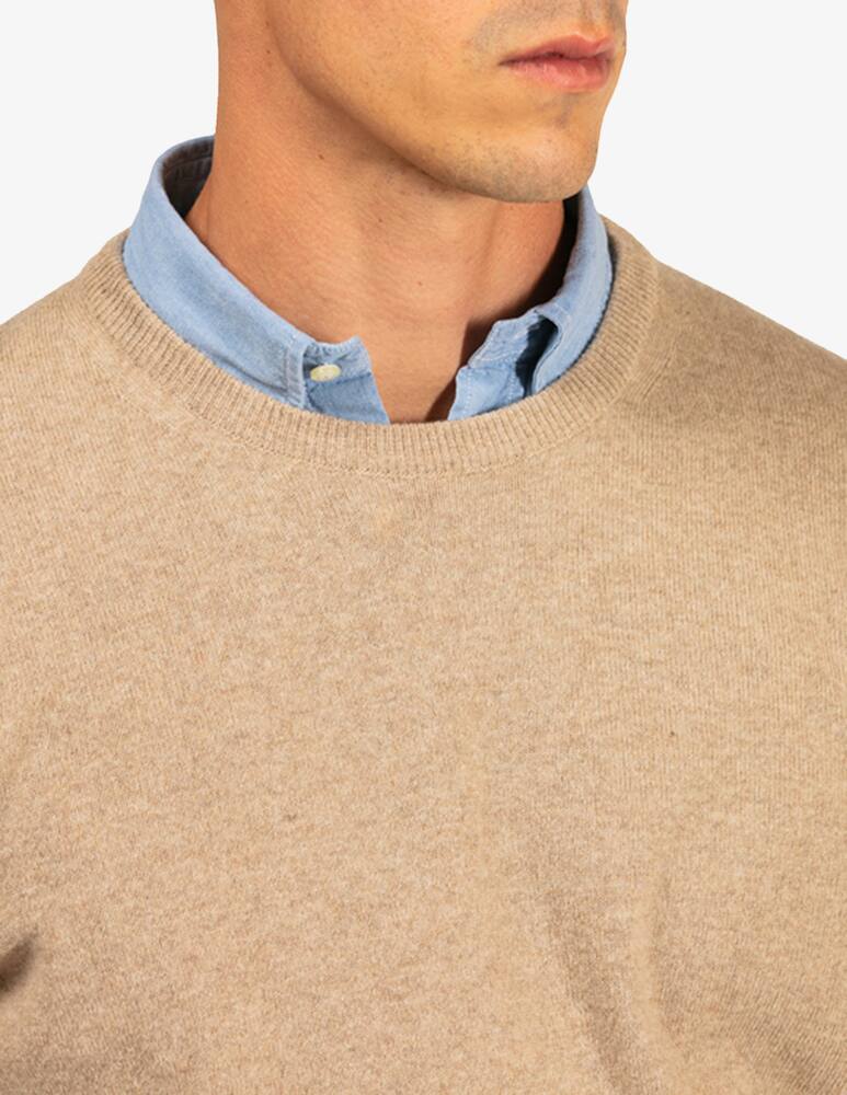 Tela Blu Crew neck cotton jumper - picture 4 Tela Blu Crew neck cotton jumper - picture 4