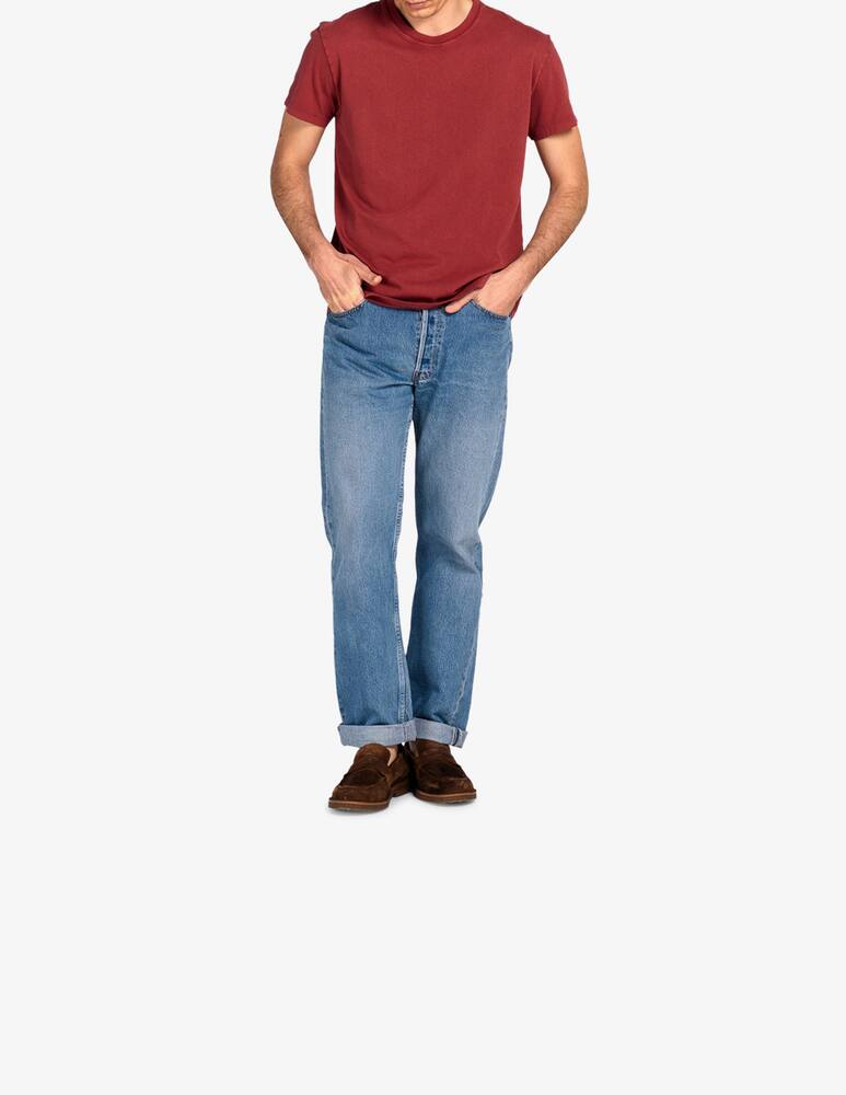 rinascente Tela Blu Vintage delave t-shirt