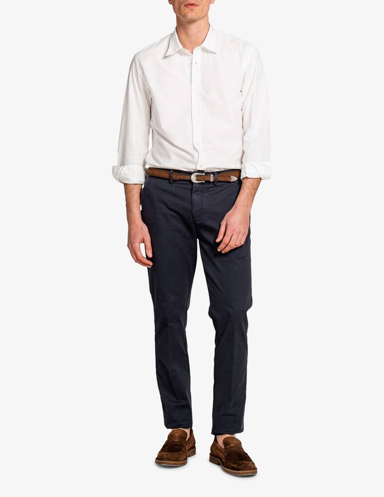 rinascente Tela Blu Slim gabardine chinos
