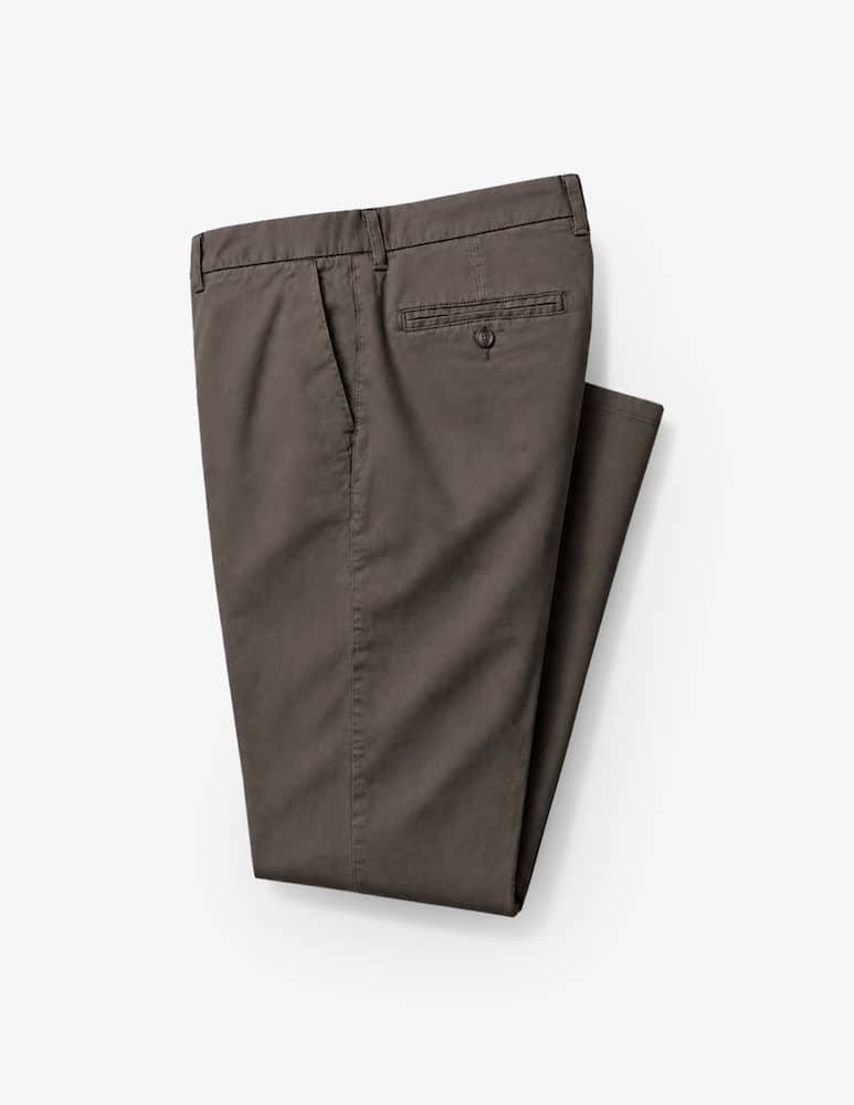 rinascente Tela Blu Pantaloni chino slim fit in gabardina