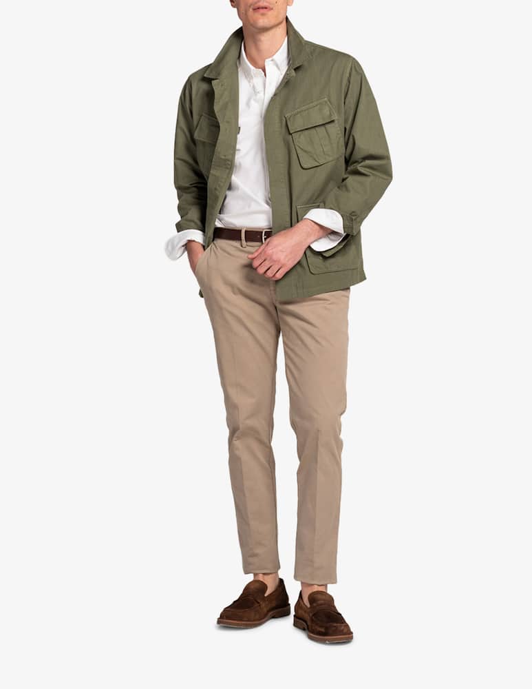 rinascente Tela Blu Jungle cotton ripstop jacket