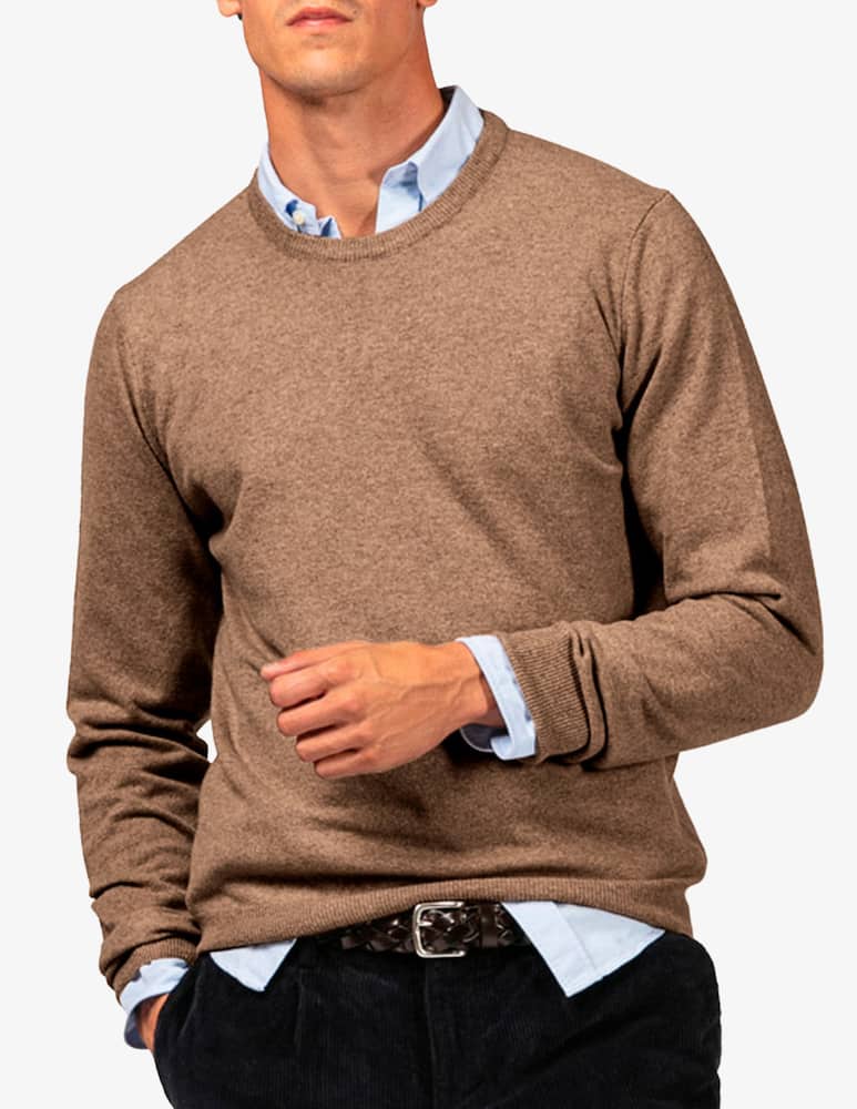 rinascente Tela Blu Maglia girocollo in lambswool