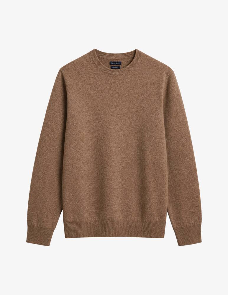 rinascente Tela Blu Maglia girocollo in lambswool