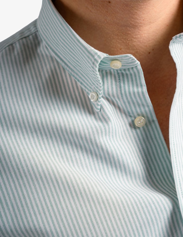 rinascente Tela Blu Camicia oxford rigata