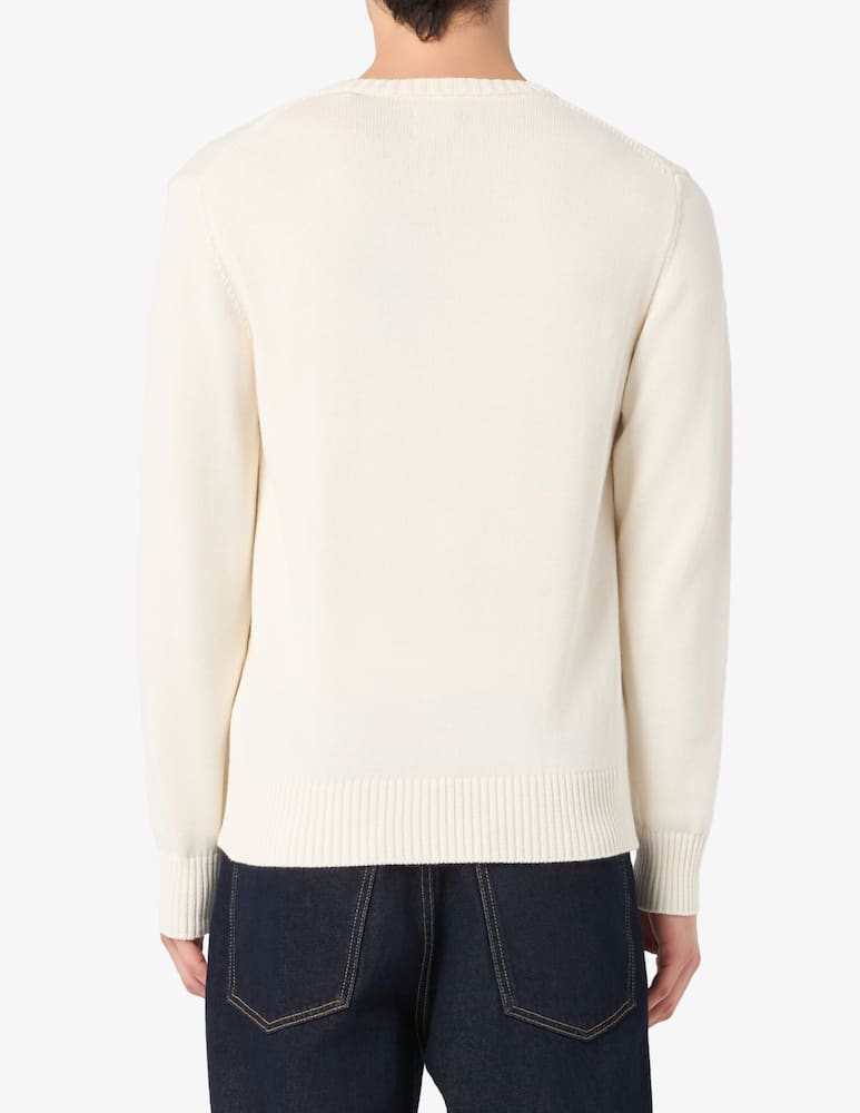 rinascente Tela Blu Maglia girocollo tinto capo