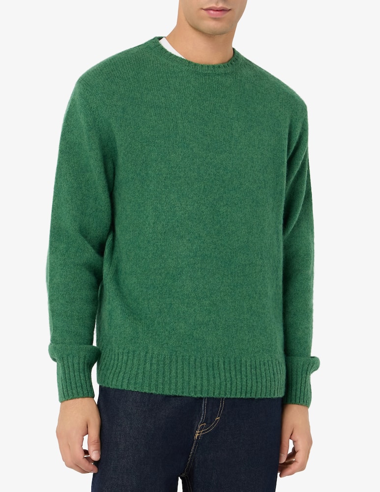 Tela Blu Shaggy crewneck jumper - picture 1 Tela Blu Shaggy crewneck jumper - picture 1